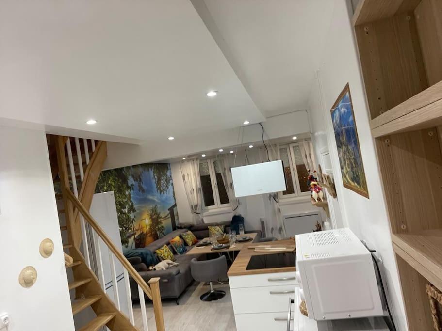 Casa Inca Calais - Duplex Soleil Latino - Parking Free, Station Apartment Bagian luar foto