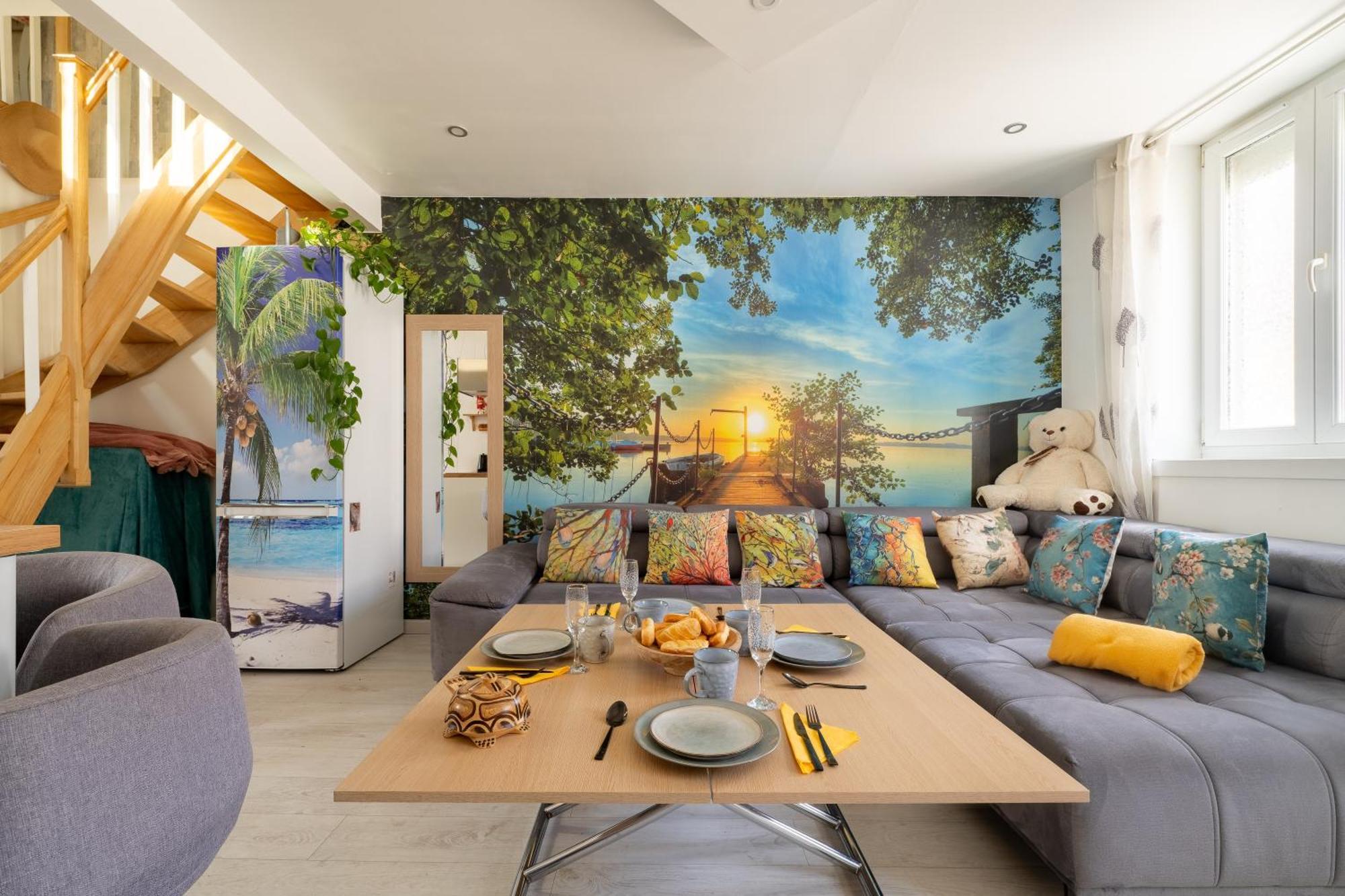 Casa Inca Calais - Duplex Soleil Latino - Parking Free, Station Apartment Bagian luar foto