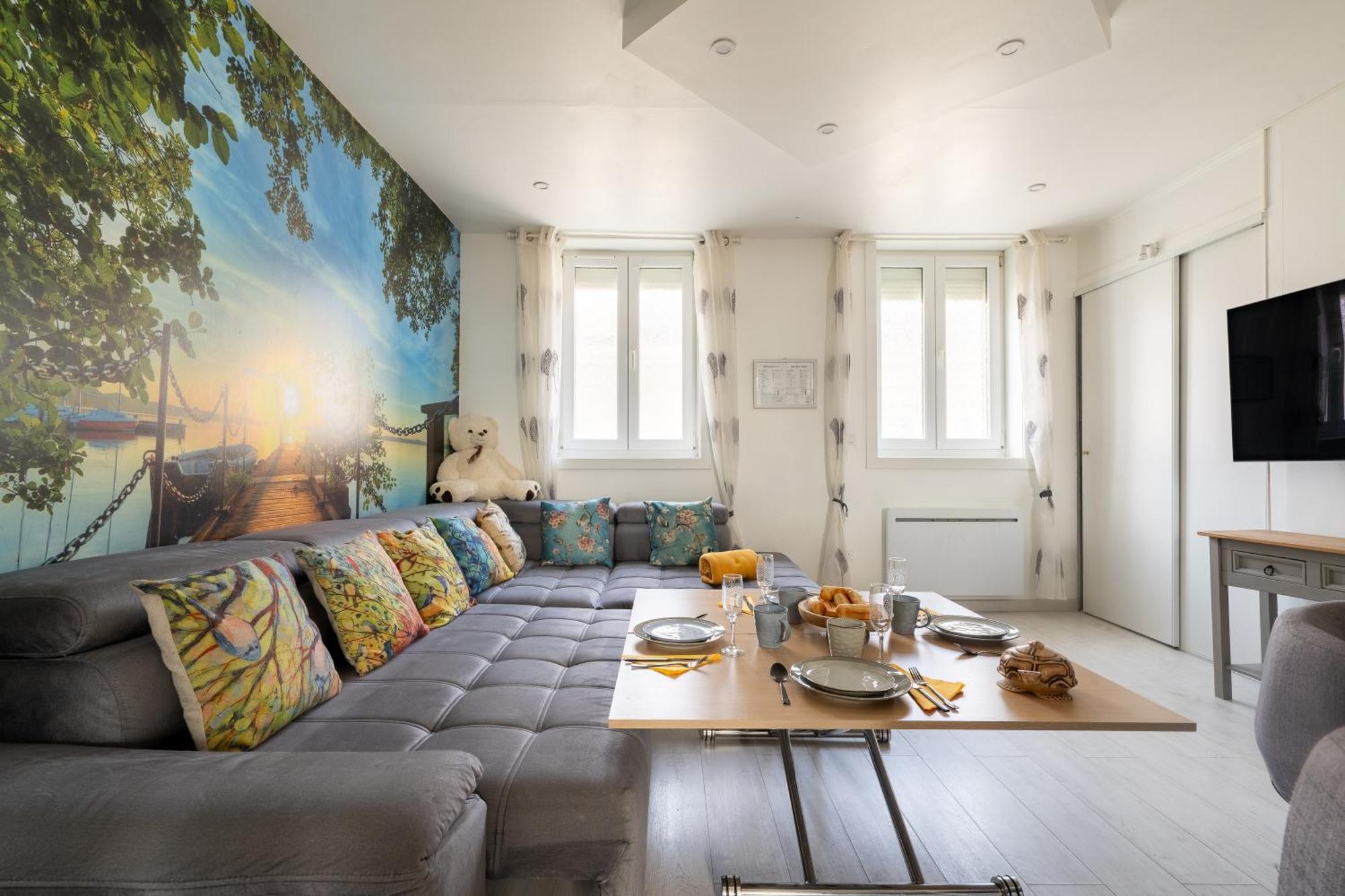 Casa Inca Calais - Duplex Soleil Latino - Parking Free, Station Apartment Bagian luar foto